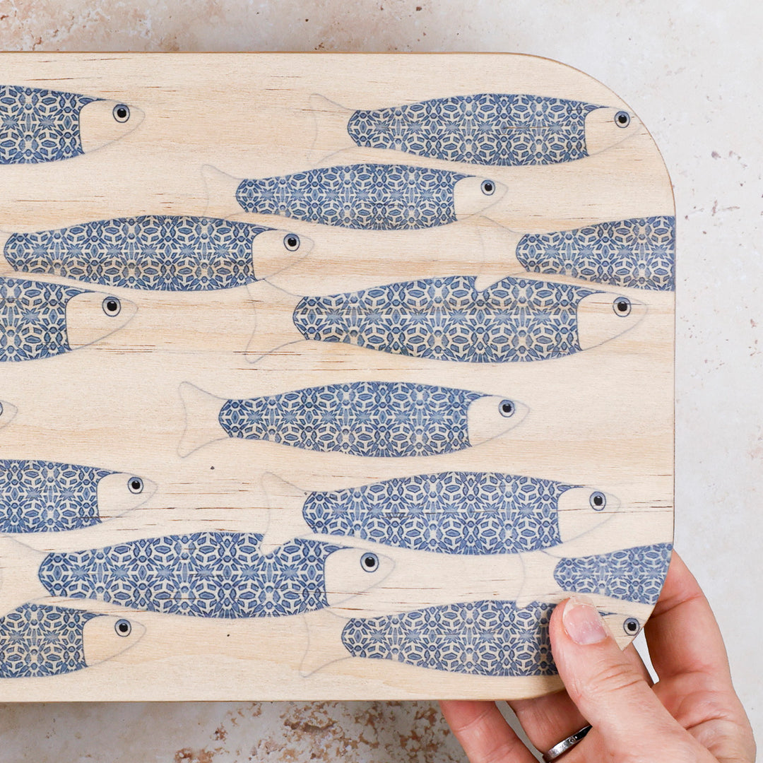 Ocean Shoal Wooden Chopping Board