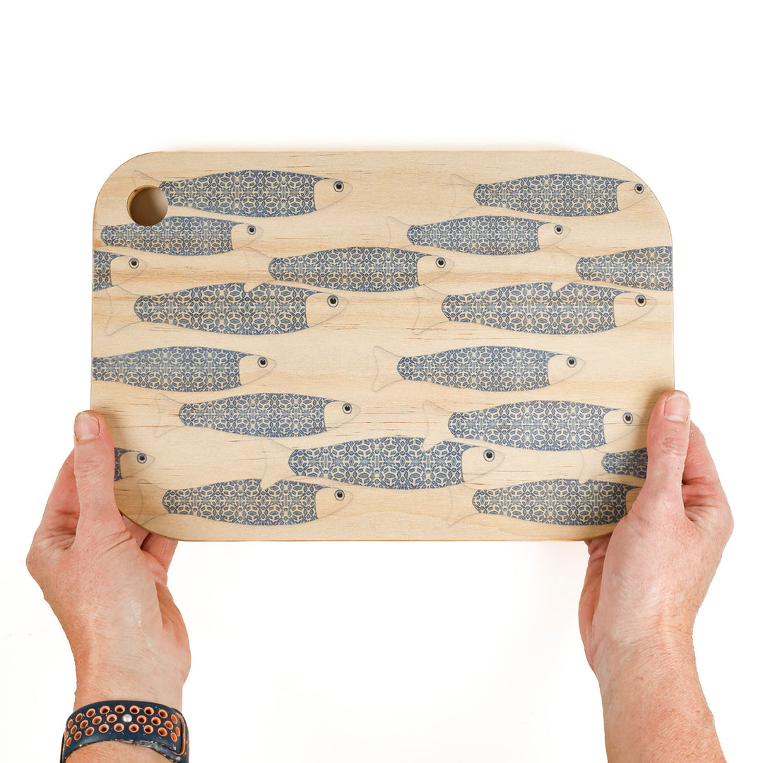 Ocean Shoal Wooden Chopping Board