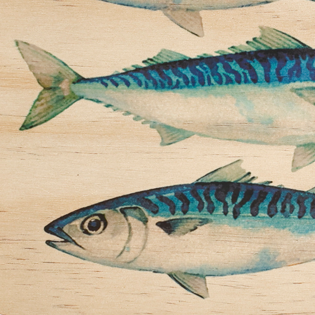 Mackerel Wooden Chopping Board