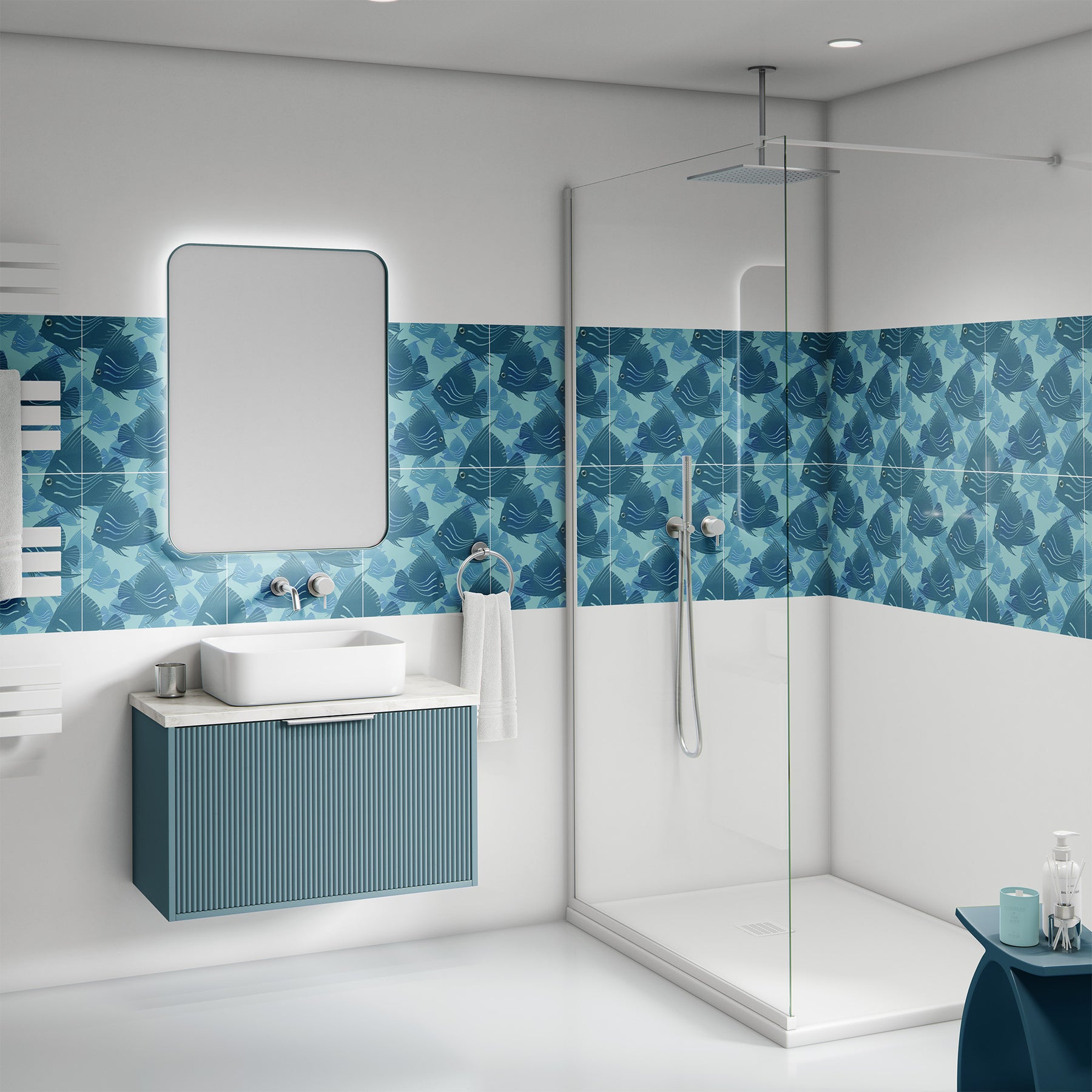 Angelfish Tile Pattern Angelfish Tile – DoodlePippin