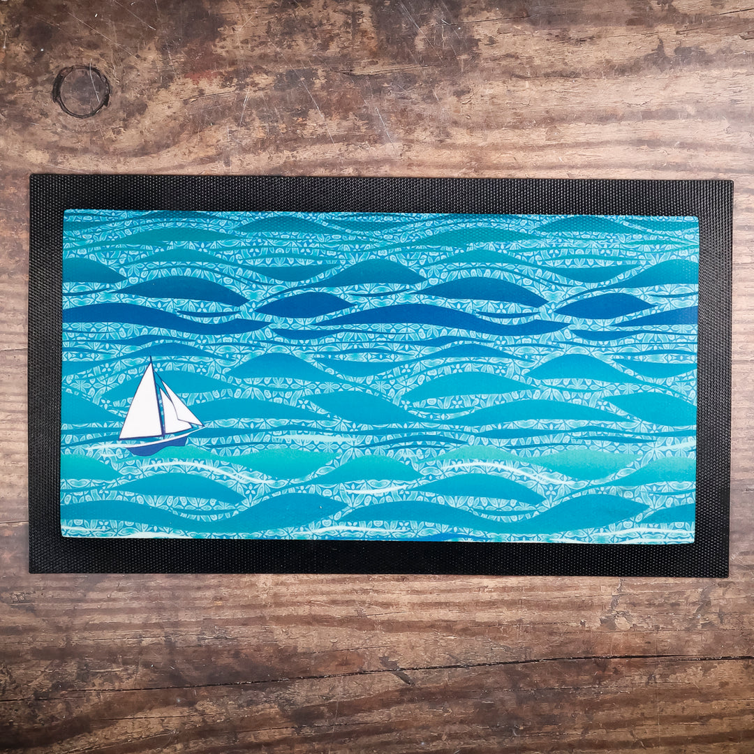 SALE - Caribbean Sea Pet Food Placemat