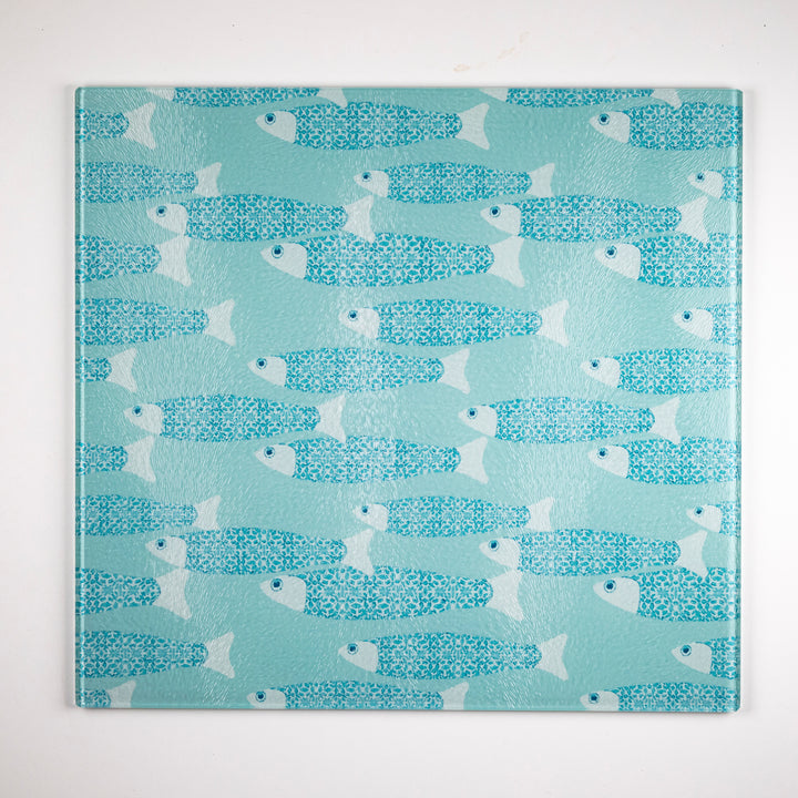 SALE - Aqua Ocean Shoal Chopping Board - Medium/Textured