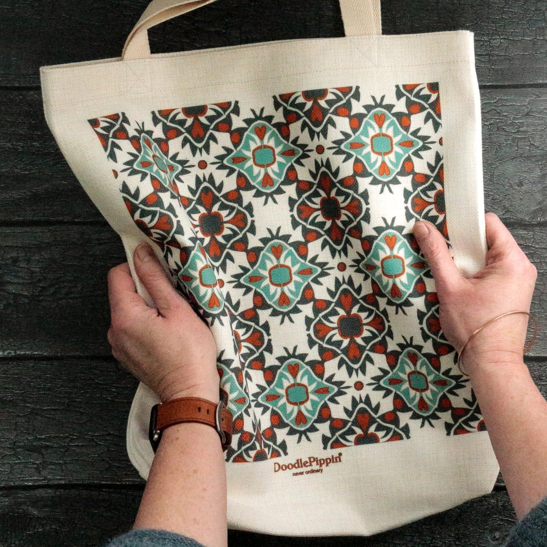 SALE - Aztec Tote Bag