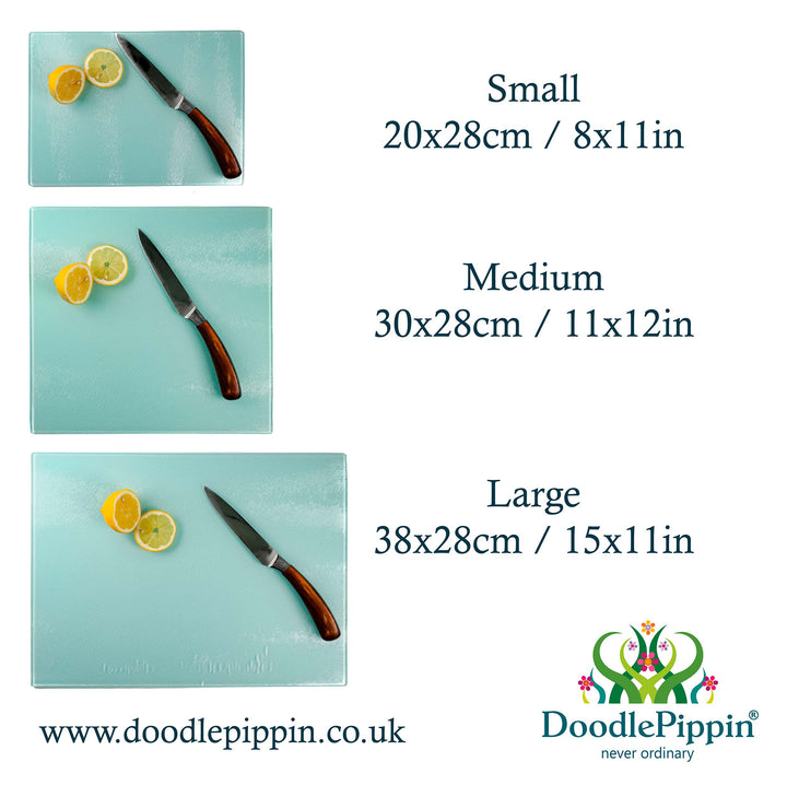 SALE SECOND : Turquoise Ocean Shoal Worktop Protector - LARGE