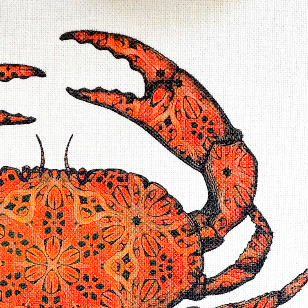 SALE Crab Shopping Bag - Lightweight foldaway tote