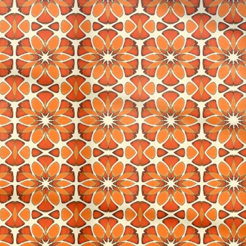 Moroccan Flower Kitchen Splashback