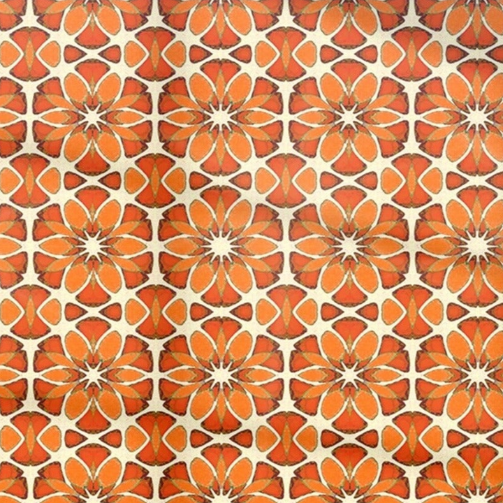 Moroccan Flower Kitchen Splashback