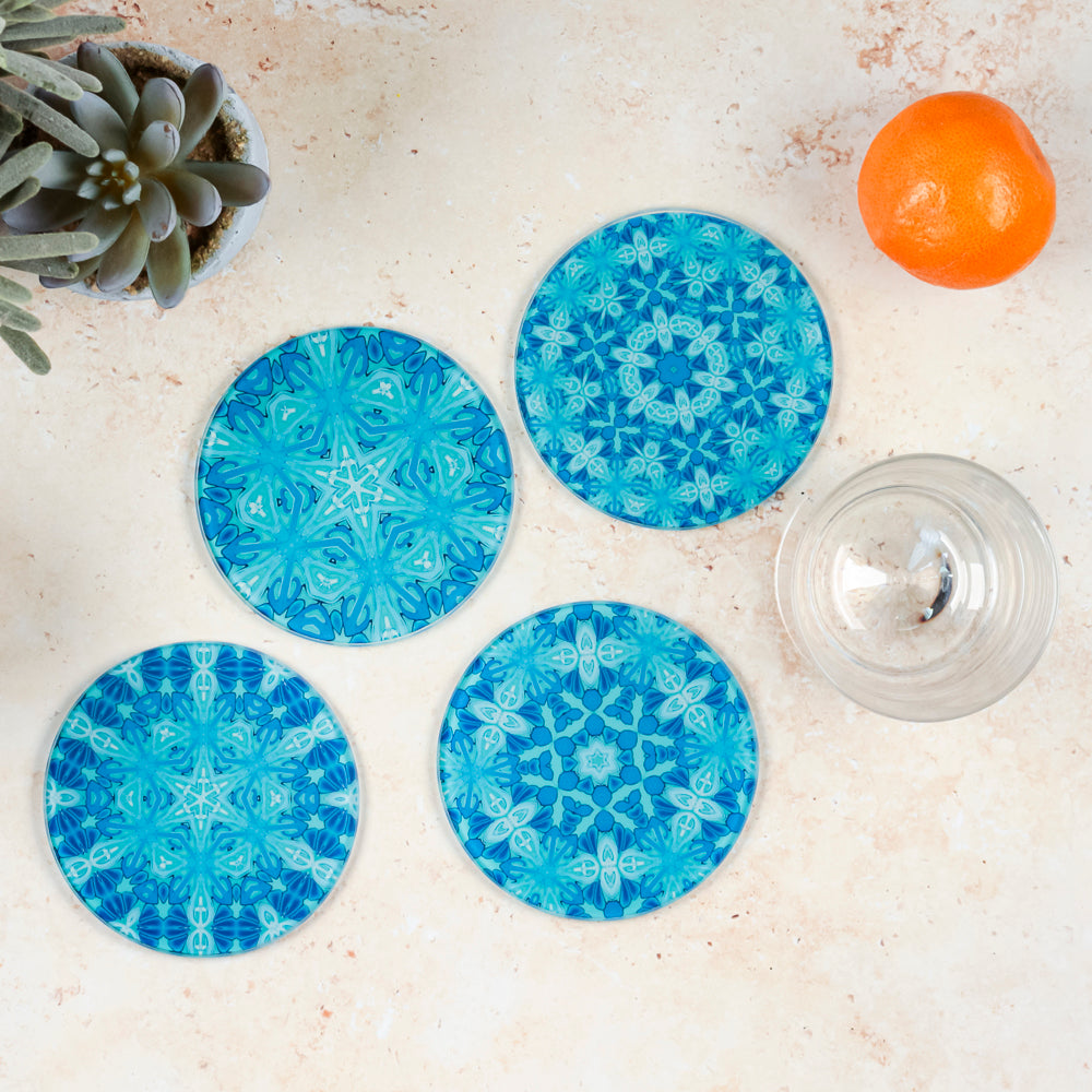SALE Seconds Moorish Palace Placemat - Turquoise and Blue