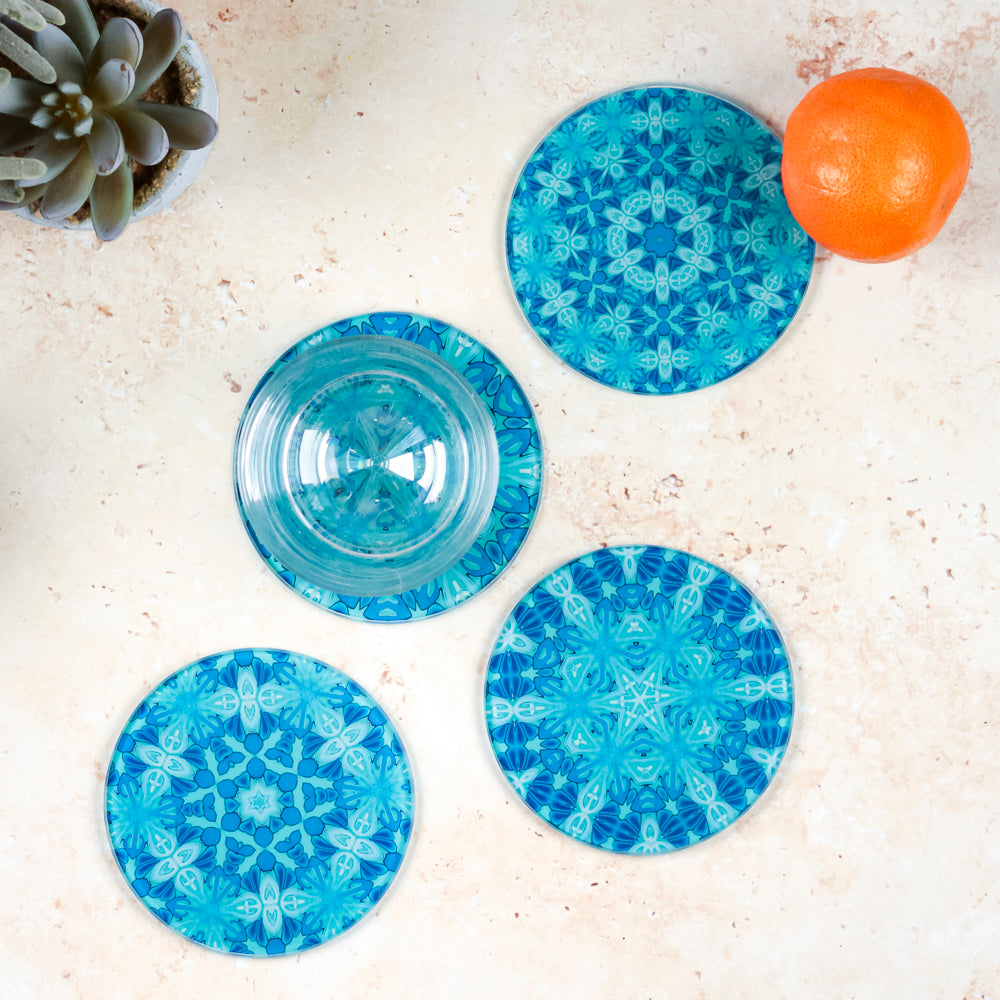 Turquoise Blue Moorish Trivet