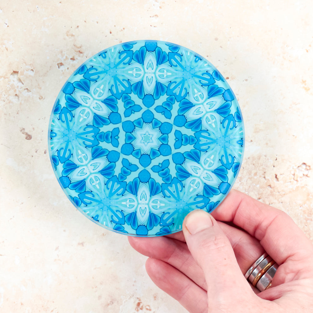 Turquoise Blue Moorish Trivet
