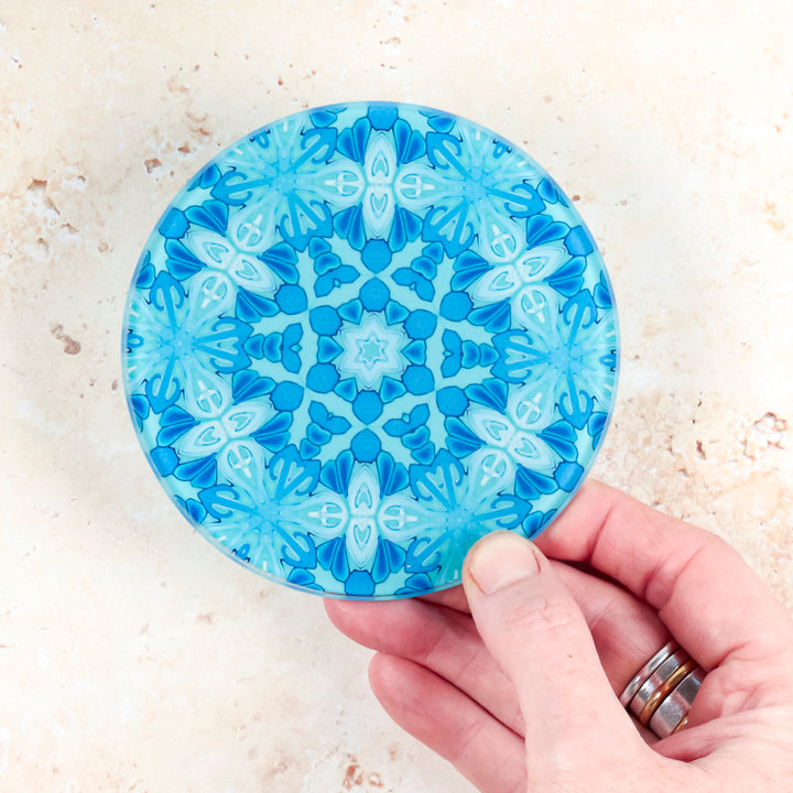 Turquoise Blue Moorish Trivet
