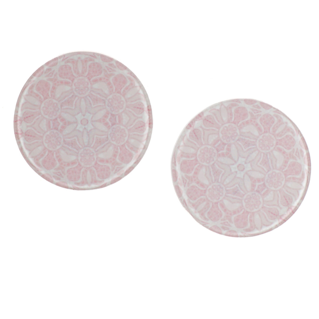 Sous-verre Inséparables Roses