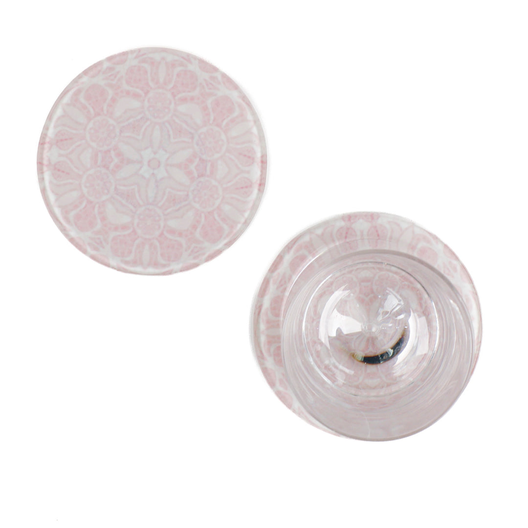 Sous-verre Inséparables Roses