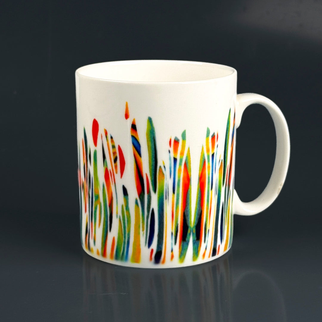 SOLDE - Tasse en céramique Le jardinier de la prairie fleurie