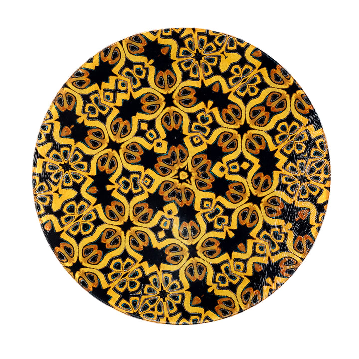SALE SECOND - Small Black &amp; Gold Cocktail Prep Board (20cm)