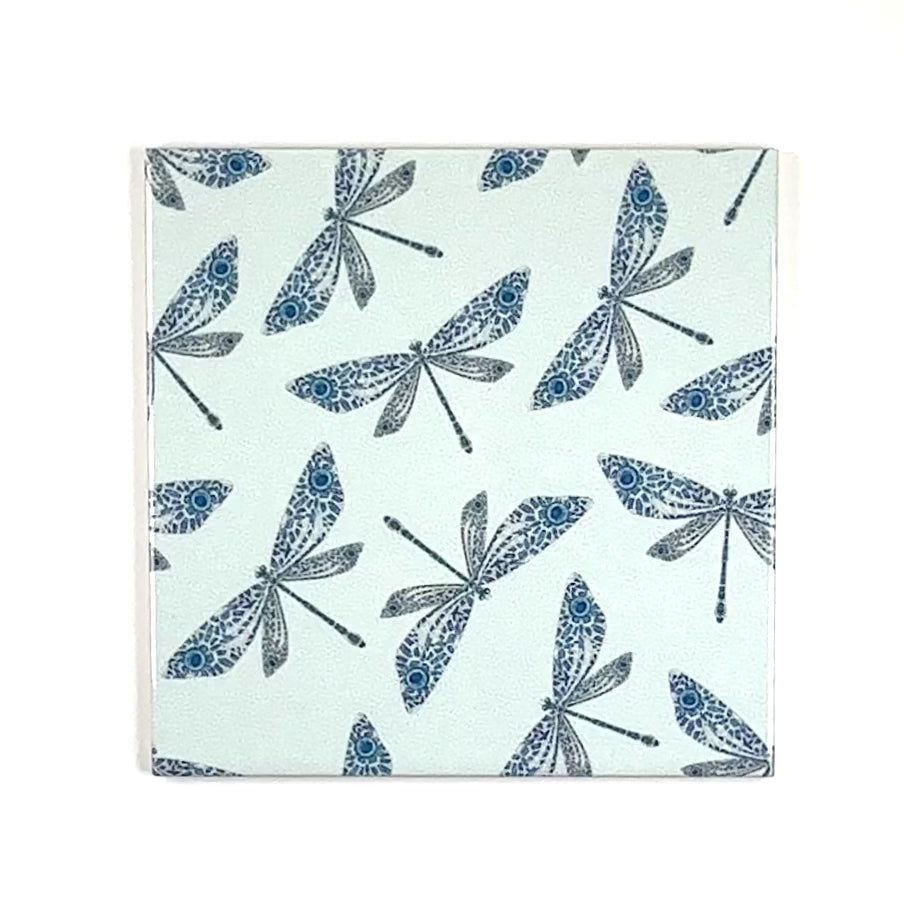 Mayfly Tiles - Blue