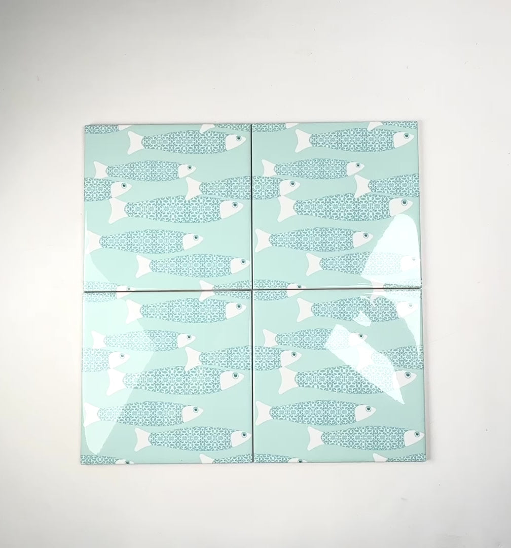 Ocean Shoal tile - Aqua
