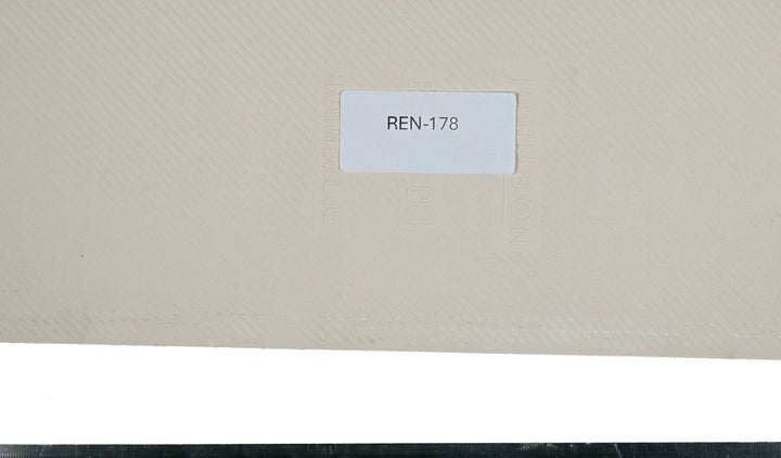 SALE - Fired Ink 45x15cm Prototype Tile  - Green Stonework