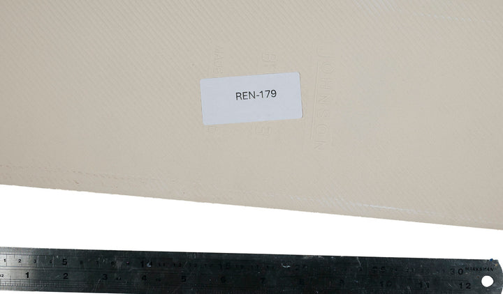 SALE - Fired Ink 45x15cm Prototype Tile  - Green Stonework