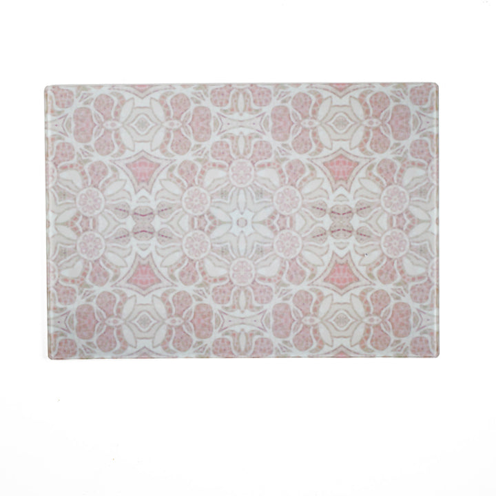 SALE - Small Hazy Pink Pomegranate Worktop Protector (20 x 28cm)
