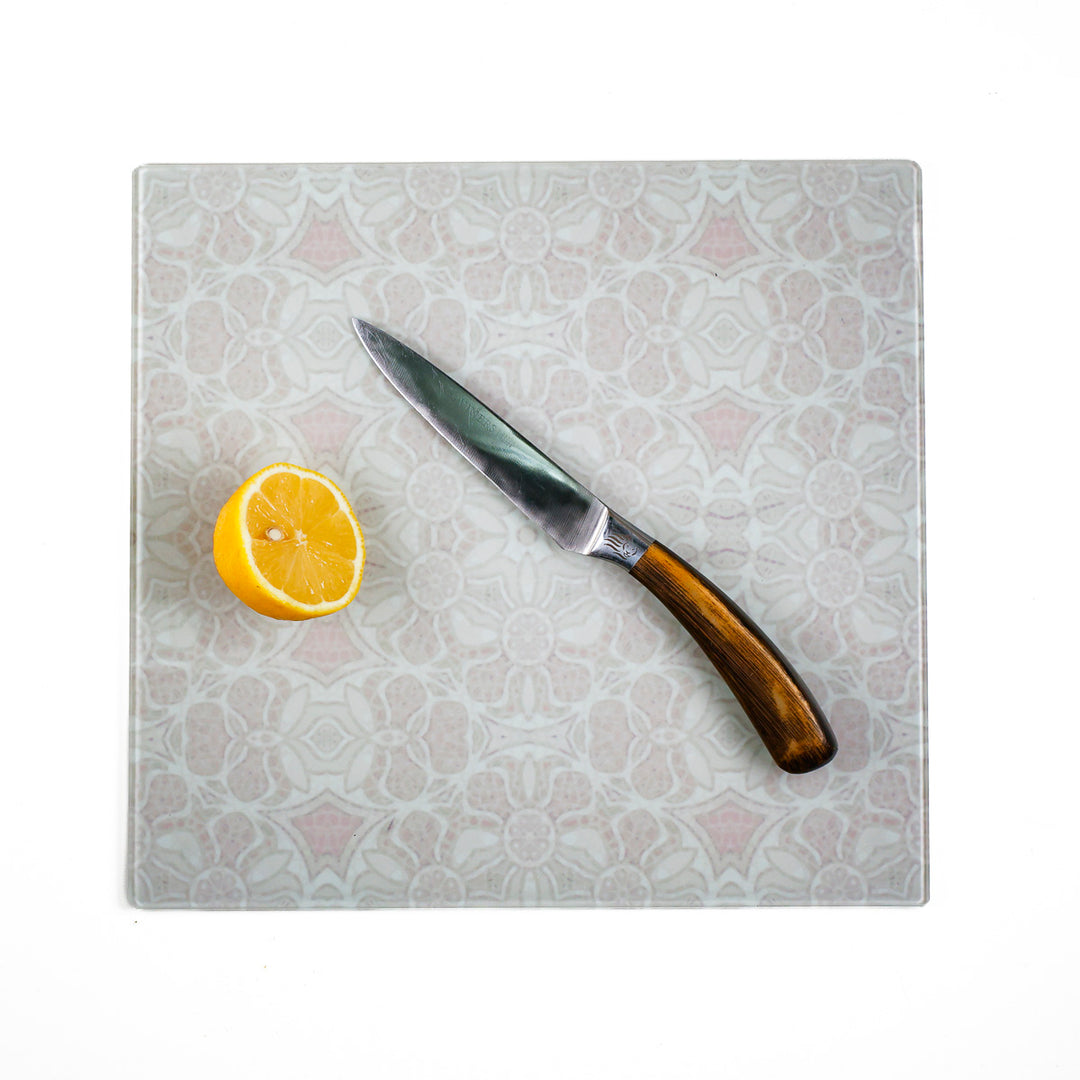 SALE - Medium Hazy Pink Pomegranate Worktop Protector (28 x 30cm)