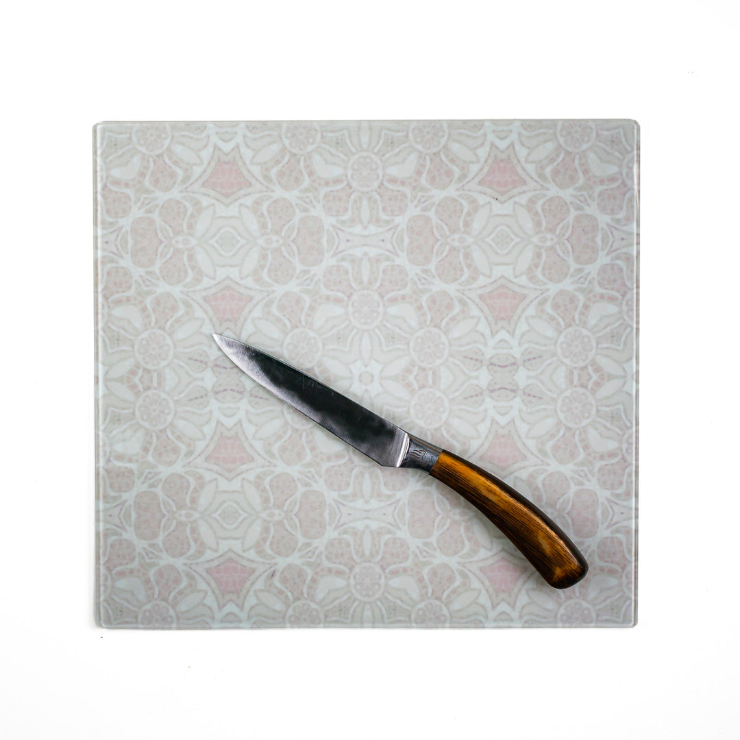 SALE - Medium Hazy Pink Pomegranate Worktop Protector (28 x 30cm)