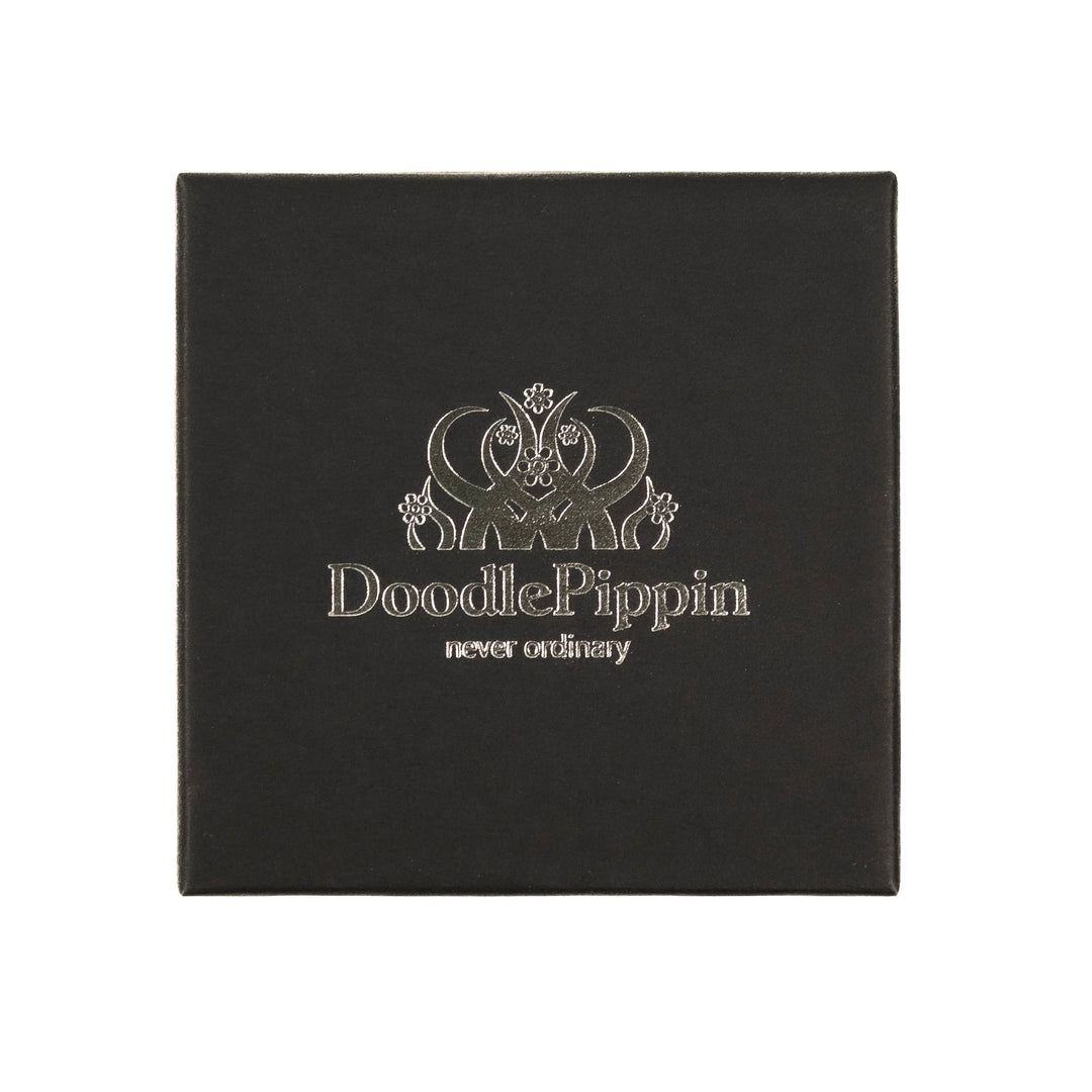 SALE - Lovebirds Keyring (blue/white)