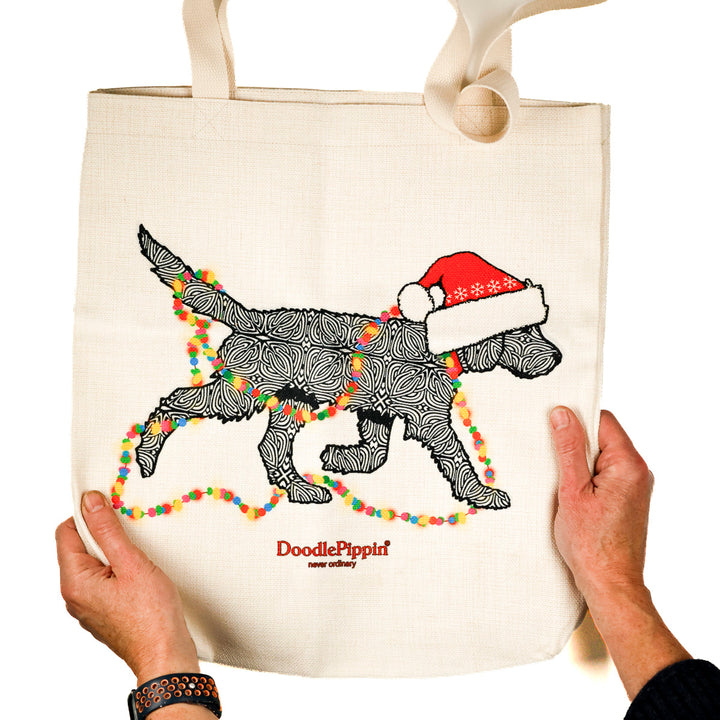 Sac de Noël Labrador Labradoodle – Noir