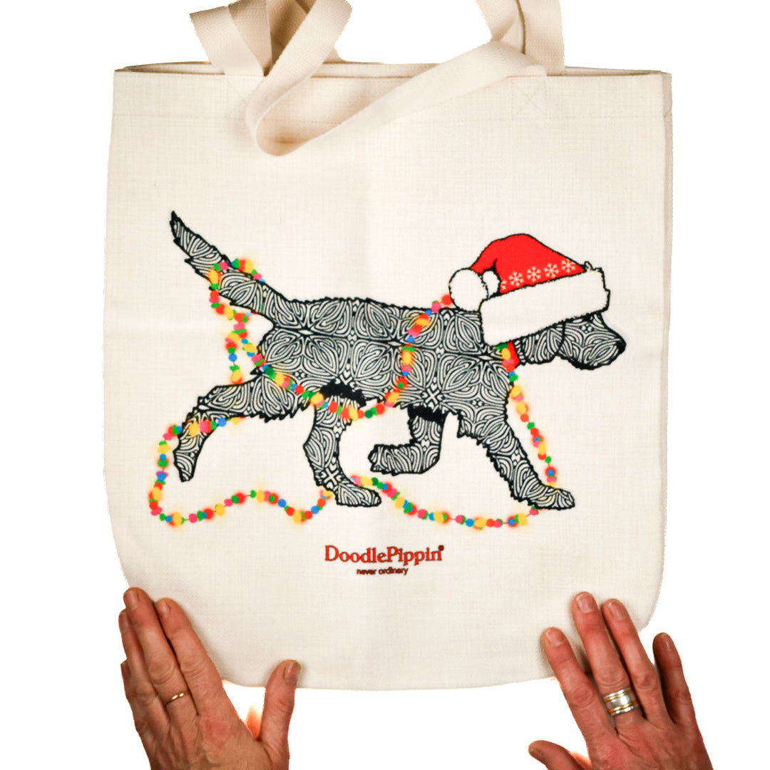 Sac de Noël Labrador Labradoodle – Noir