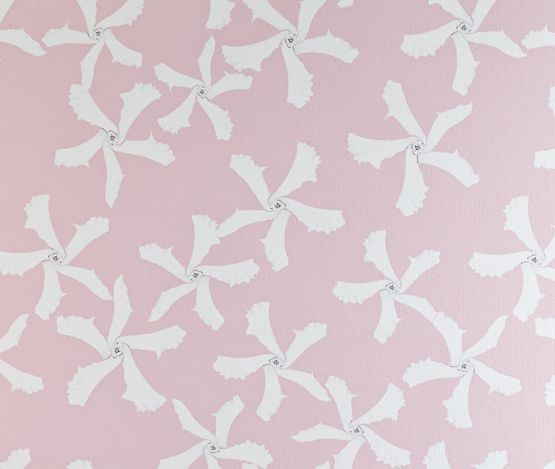 Sale - Pink Jasmine Flower - Peel &amp; Stick Wallpaper Sample