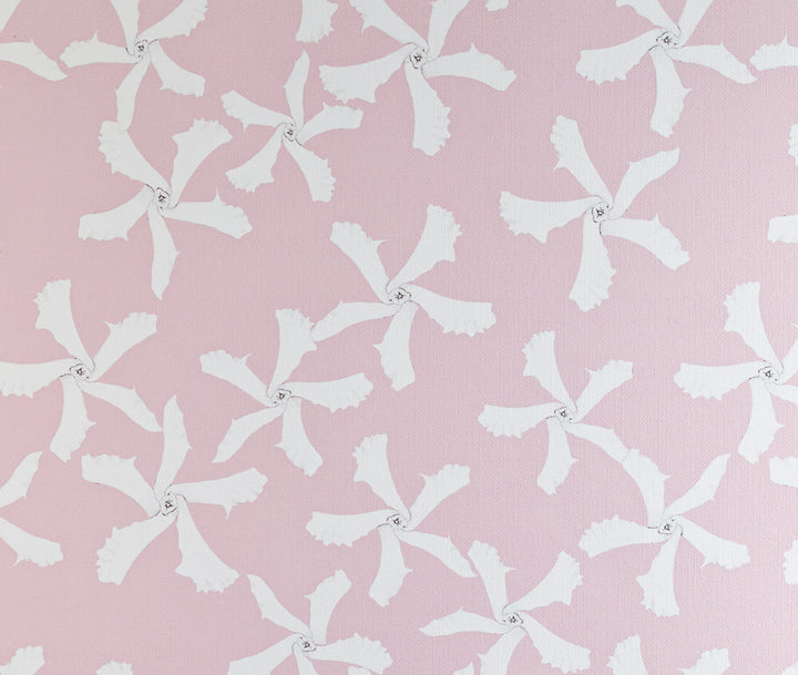 Sale - Pink Jasmine Flower - Peel &amp; Stick Wallpaper Sample