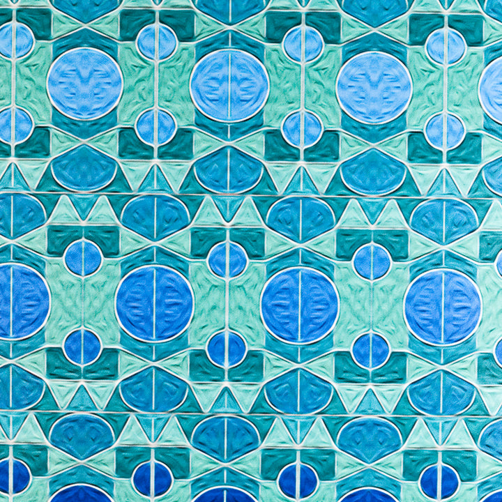 Sale - Stained Glass Experiment - Pre-pasted Wallpaper Sample