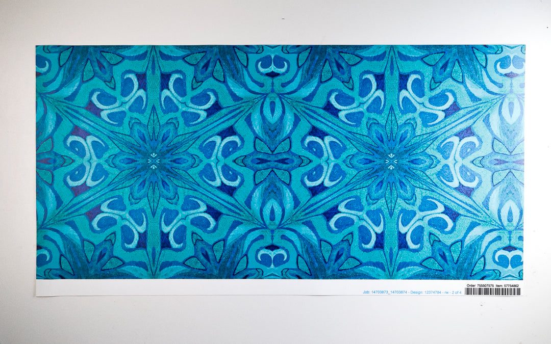 Sale - Agapanthus - Wallpaper Sample