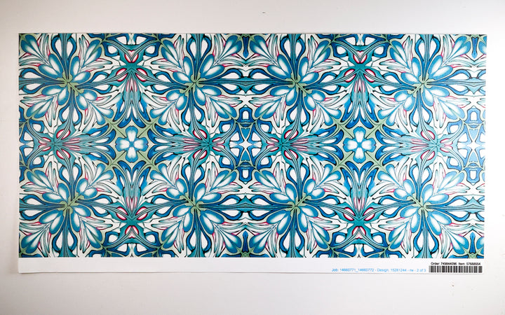 Sale - Flourishing Garden - Peel &amp; Stick Wallpaper Sample