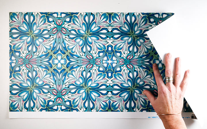 Sale - Flourishing Garden - Peel &amp; Stick Wallpaper Sample