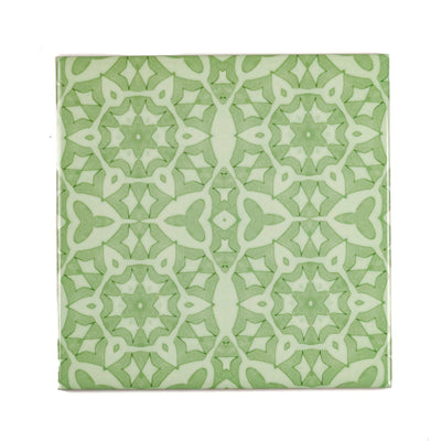 'Carved Stonework' tiles - green