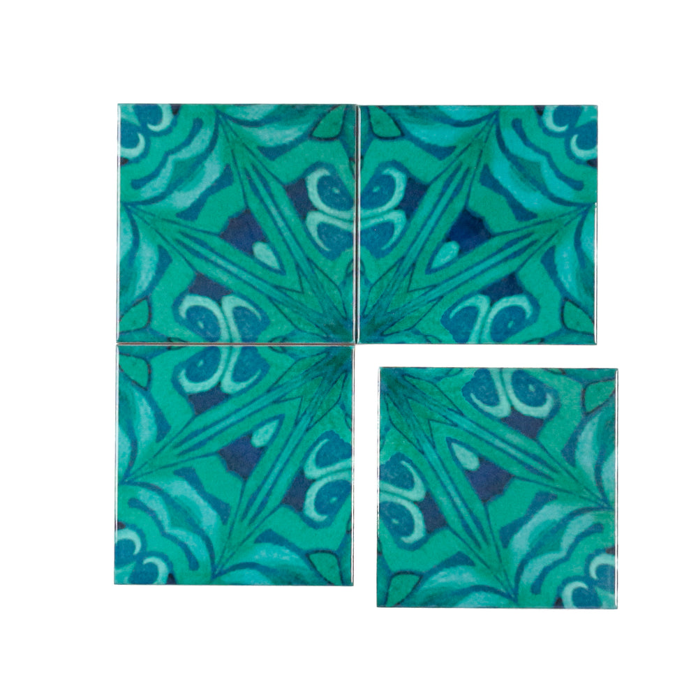 Agapanthus section tiles