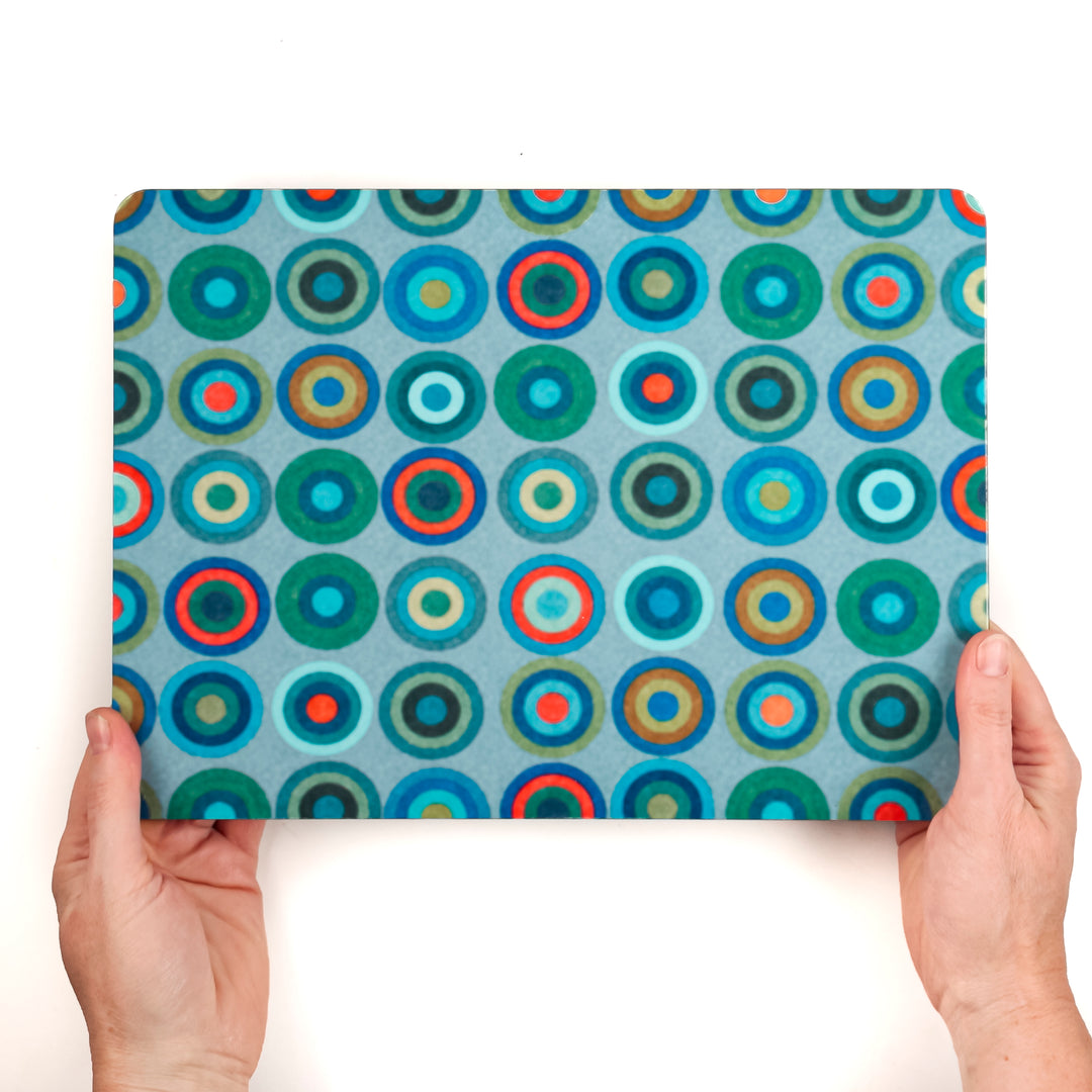 Blue Green Red Circles Place Mats