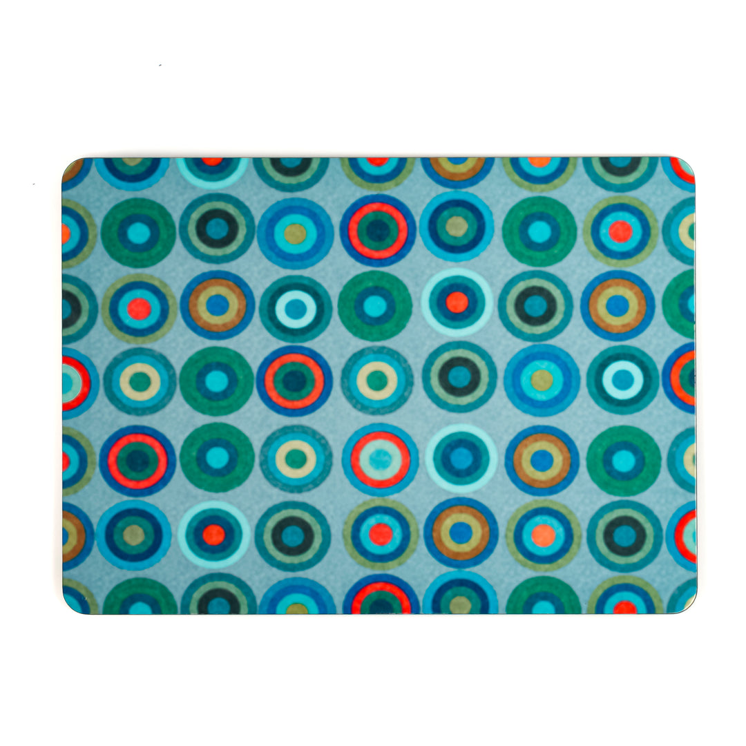 Blue Green Red Circles Place Mats