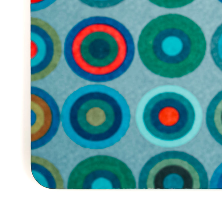 Blue Green Red Circles Place Mats