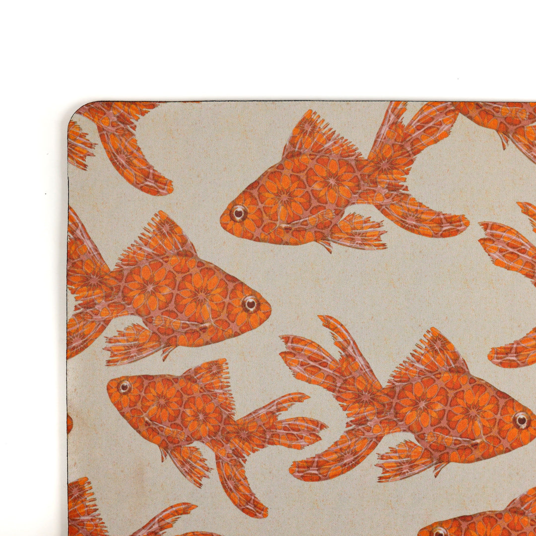 SALE SECOND Goldfish Large Pet Food Mat