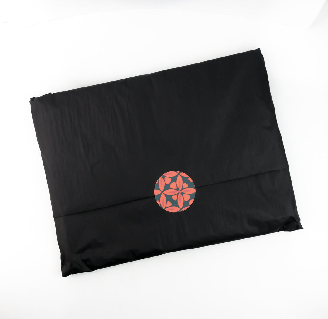 Art Deco blue green Fabric Placemat