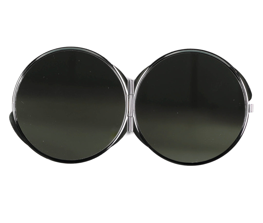 Flower Hearts Folding Mirror and Lens Cloth