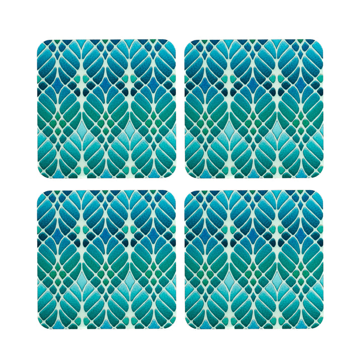 Interwoven Trees Art Nouveau Placemat
