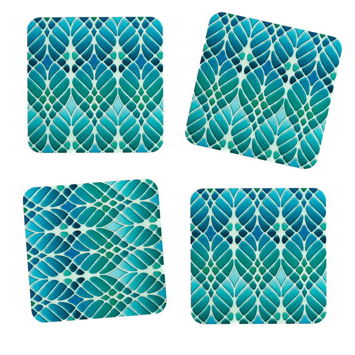 Interwoven Trees Art Nouveau Placemat
