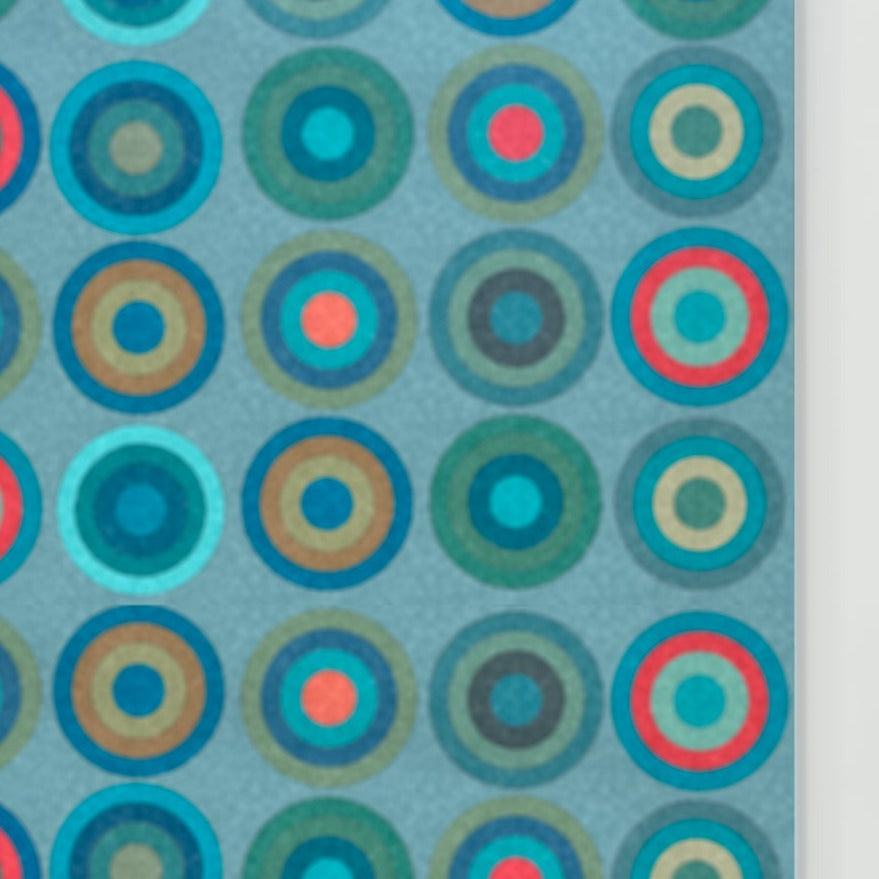 Abstract Circles Kitchen Splashback