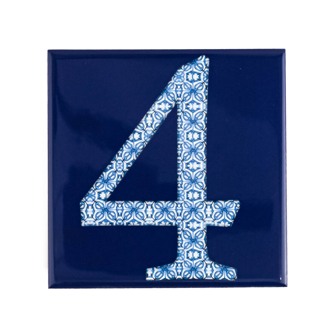 Ceramic Numerals  - Decorative Tile Numbers