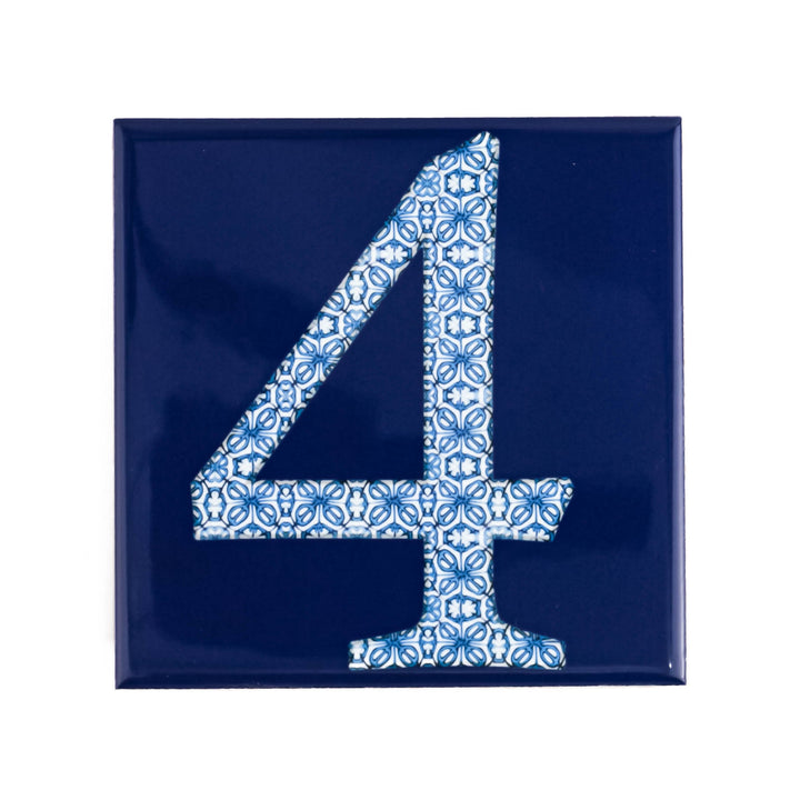 Ceramic Numerals  - Decorative Tile Numbers