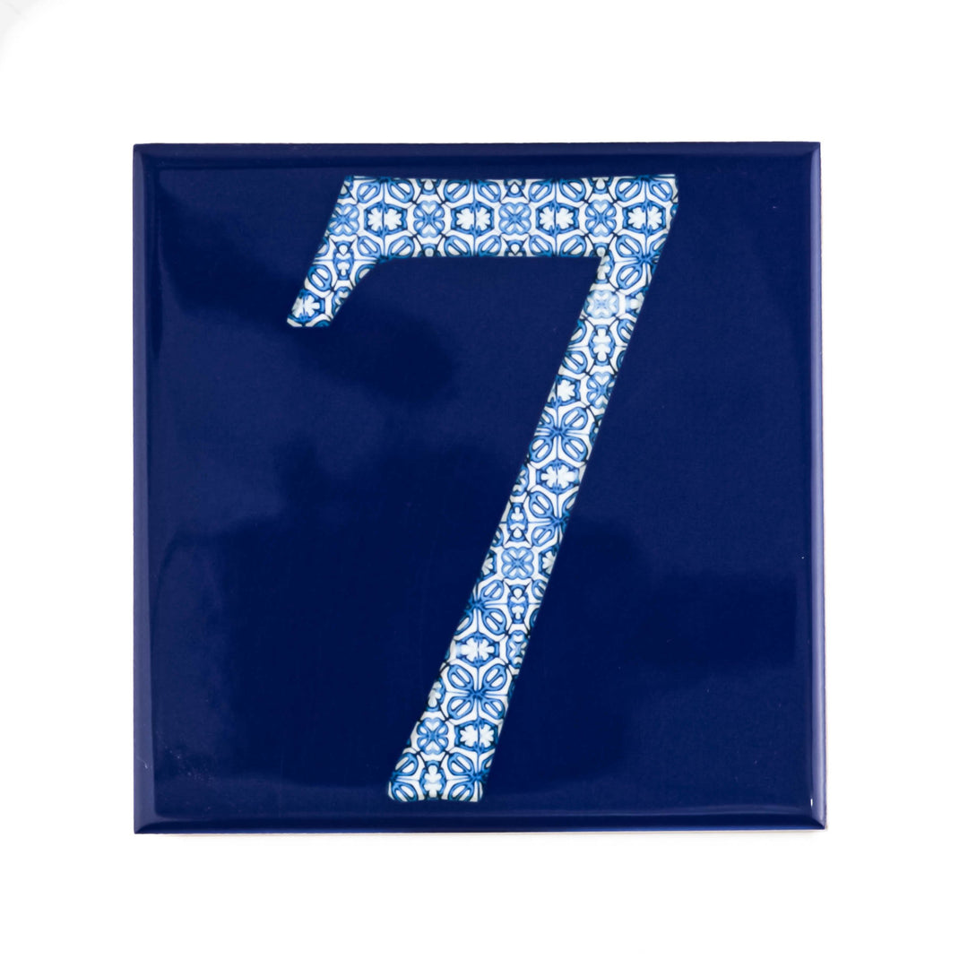 Ceramic Numerals  - Decorative Tile Numbers