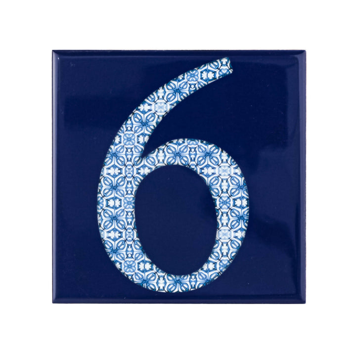 Ceramic Numerals  - Decorative Tile Numbers